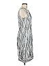 J.Crew Chevron-herringbone Gray Casual Dress Size 6 - photo 4
