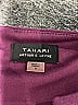 Tahari by ASL Solid Burgundy Cocktail Dress Size 4 - photo 7