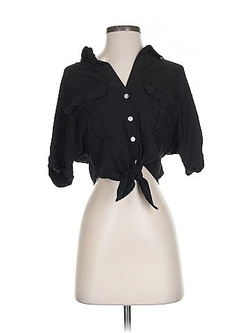Bershka 3/4 Sleeve Blouse (view 1)