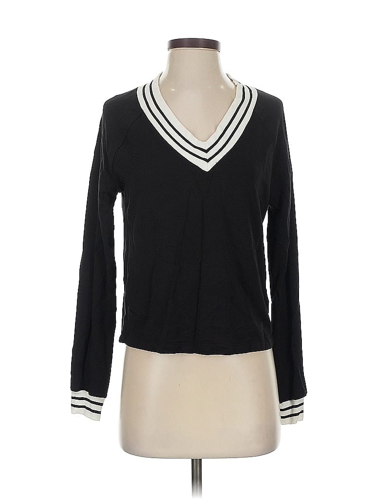 Pre-owned M Magaschoni Pullover Sweater In Black