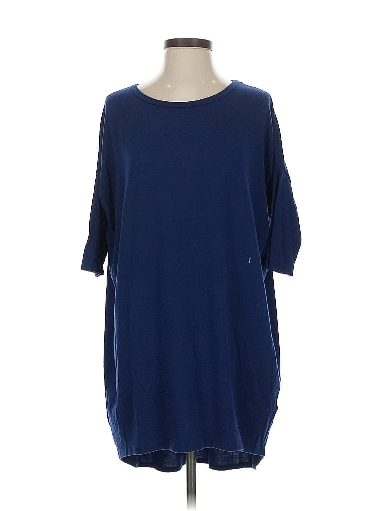 Pre-owned Lularoe Casual Dress In Blue