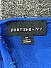 Fortune + Ivy Blue Short Sleeve Blouse Size XS - photo 7