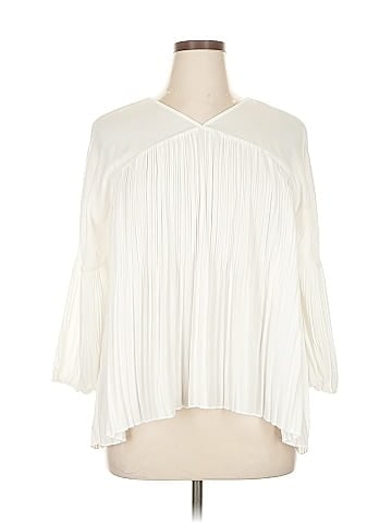 Black Label by Chico's 3/4 Sleeve Blouse (view 1)