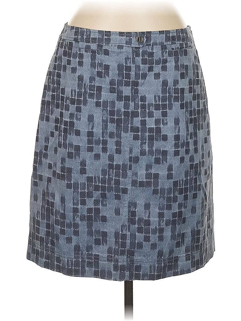 Pre-owned Worth Casual Skirt In Gray