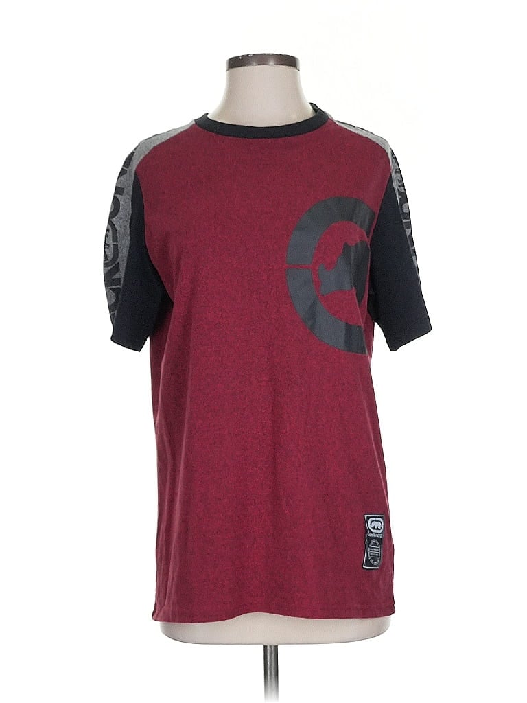 Pre-owned Ecko Unltd Short Sleeve T-shirt In Burgundy