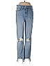 L'Agence Hearts Blue Jeans Size 25 waist - photo 1
