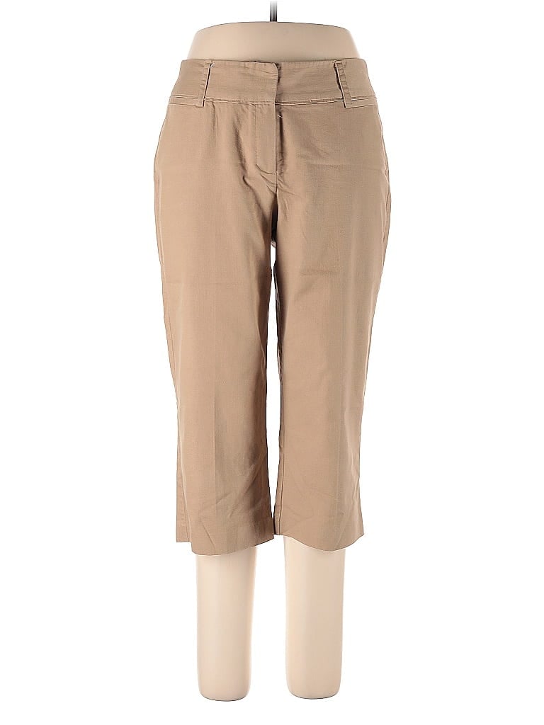 LARRY LEVINE Pre-owned Khaki Pant In Brown