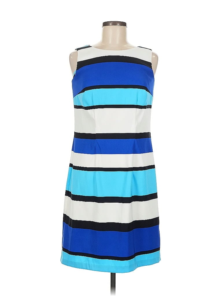 Pre-owned Agb Casual Dress In Blue