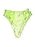 Lovers + Friends Tie-dye Green Swimsuit Bottoms Size XS - photo 1