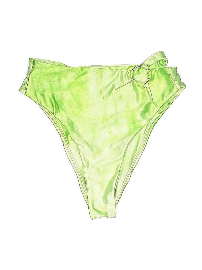 Lovers + Friends Tie-dye Green Swimsuit Bottoms Size XS - photo 1