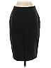 Les Copains Solid Black Formal Skirt Size S - photo 2