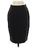 Les Copains Solid Black Formal Skirt Size S - photo 1