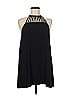 Do & Be Solid Black Casual Dress Size M - photo 1