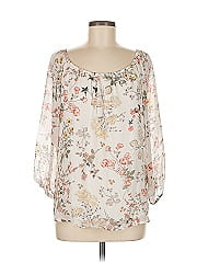 Soho Jeans New York & Company 3/4 Sleeve Blouse
