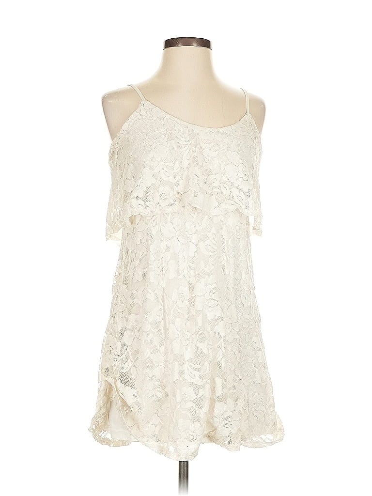 Pre-owned Express Cocktail Dress In White