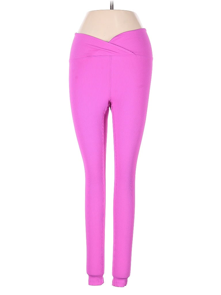 Pre-owned Year Of Ours Active Pants In Pink