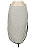 Sunday in Brooklyn Solid Gray Casual Skirt Size M - photo 1