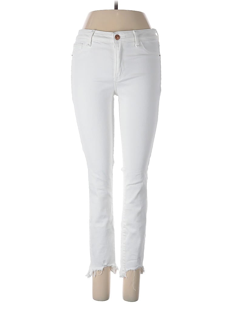 Pre-owned Abercrombie & Fitch Jeans In White