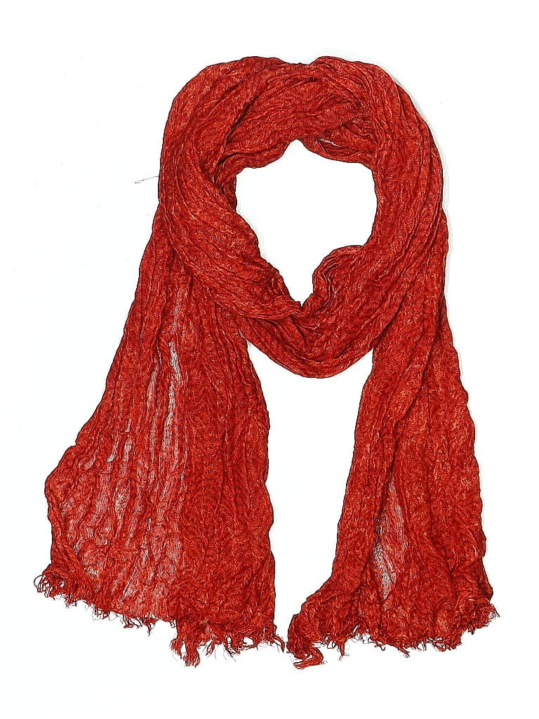 Pre-owned Unbranded Scarf In Red