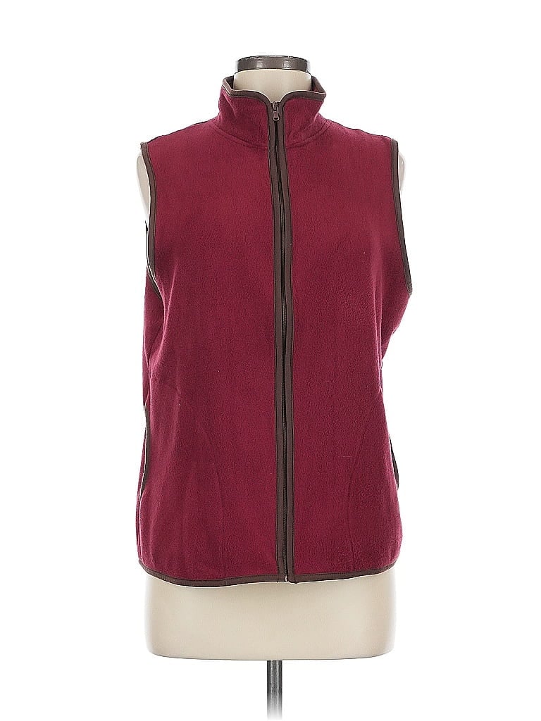 Cuddl Duds Burgundy Vest Size M - photo 1