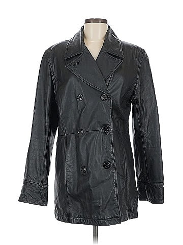 Spiegel Faux Leather Jacket (view 1)