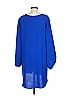 Jodifl 100% Polyester Blue Long Sleeve Blouse Size L - photo 2