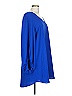 Jodifl 100% Polyester Blue Long Sleeve Blouse Size L - photo 3
