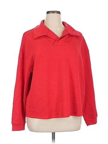 Scoop Long Sleeve Top (view 1)
