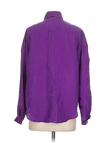 Moda International Long Sleeve Silk Top (view 2)