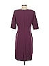 Tahari by ASL Solid Burgundy Cocktail Dress Size 4 - photo 2