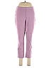 Belle By Kim Gravel Solid Purple Casual Pants Size 6 - photo 1