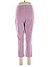 Belle By Kim Gravel Solid Purple Casual Pants Size 6 - photo 2