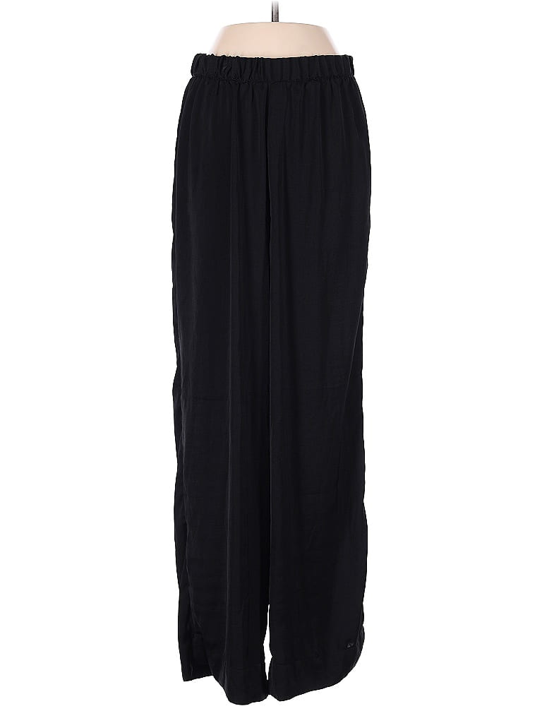 Pre-owned H&m Casual Pants In Black