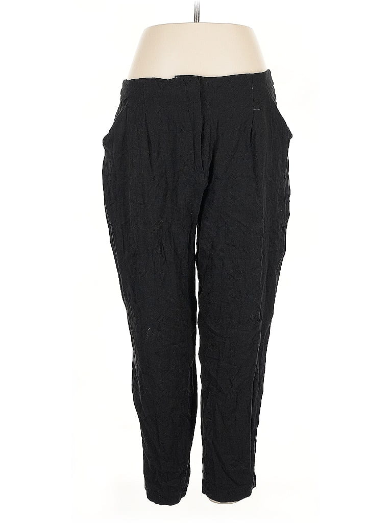 Pre-owned Asos Design Casual Pants In Black