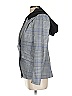 Tart Collections Plaid Gray Blazer Size S - photo 5