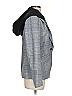 Tart Collections Plaid Gray Blazer Size S - photo 4