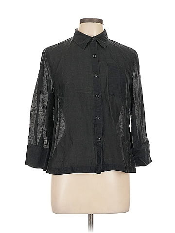 Coldwater Creek 3/4 Sleeve Button-Down Shirt (view 1)