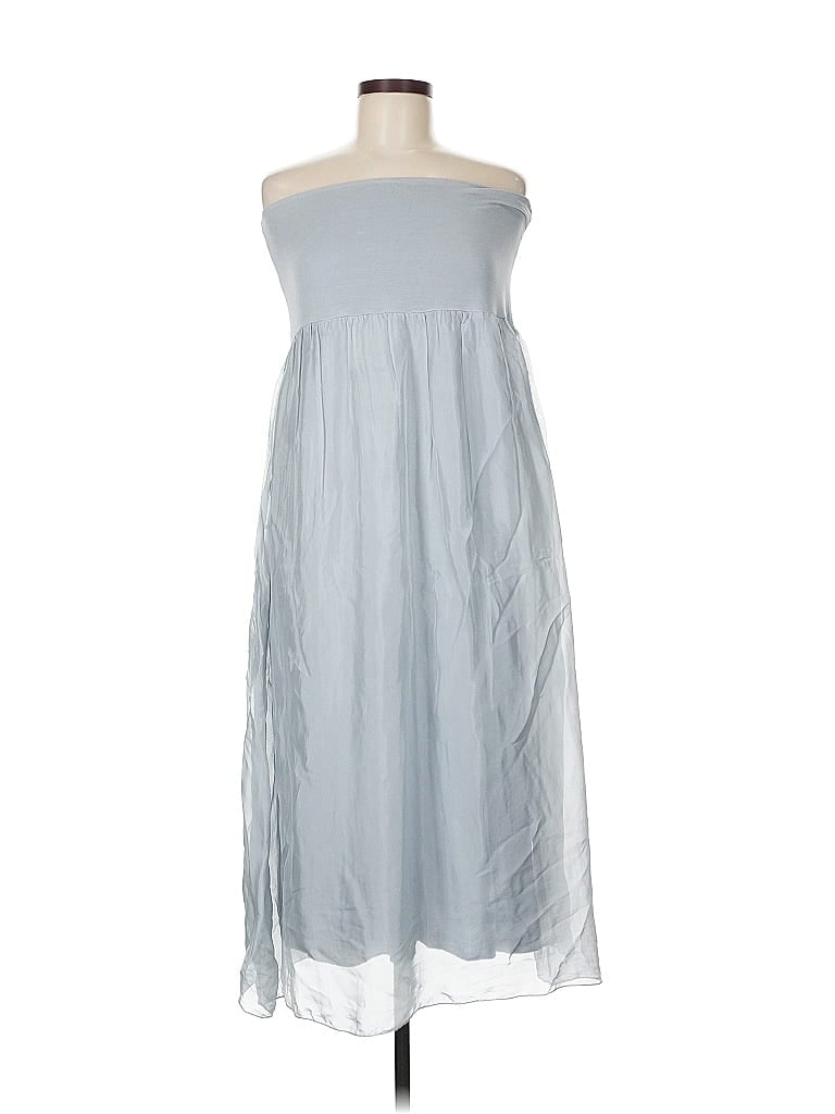 Pre-owned Unbranded Casual Dress In Gray