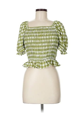 Blu Pepper Short Sleeve Blouse (view 1)