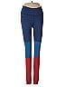 Aviator Nation Color Block Blue Active Pants Size XS - photo 1
