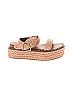 Ulla Johnson Tan Pink Wedges Size EU 39 - photo 1