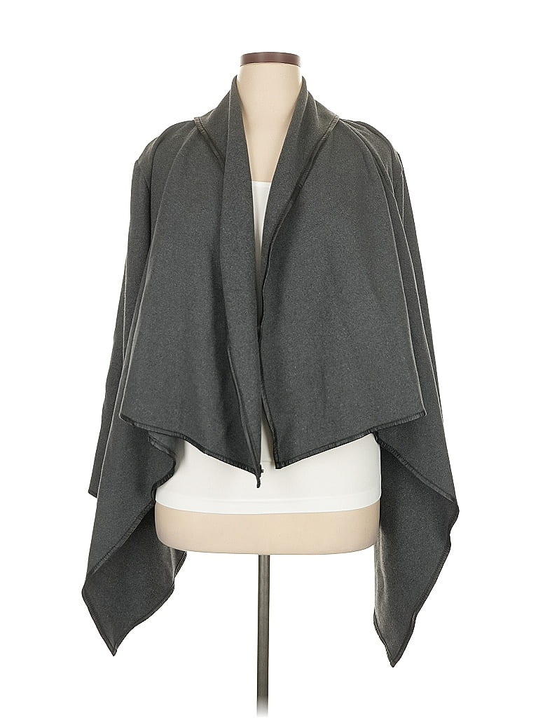 Pre-owned Assorted Brands Coat In Gray