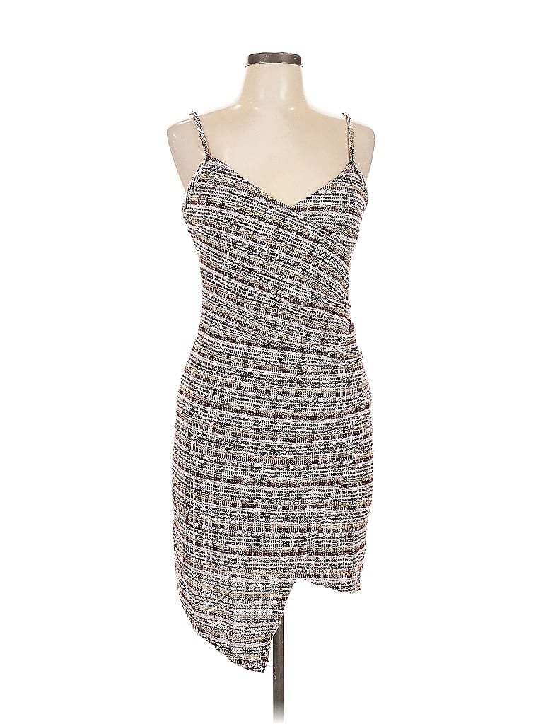 Click to view more detailed imagery on our partner's website Pre-owned Almost Famous Casual Dress In Gray