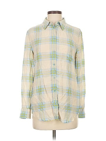 Equipment Long Sleeve Silk Top (view 1)