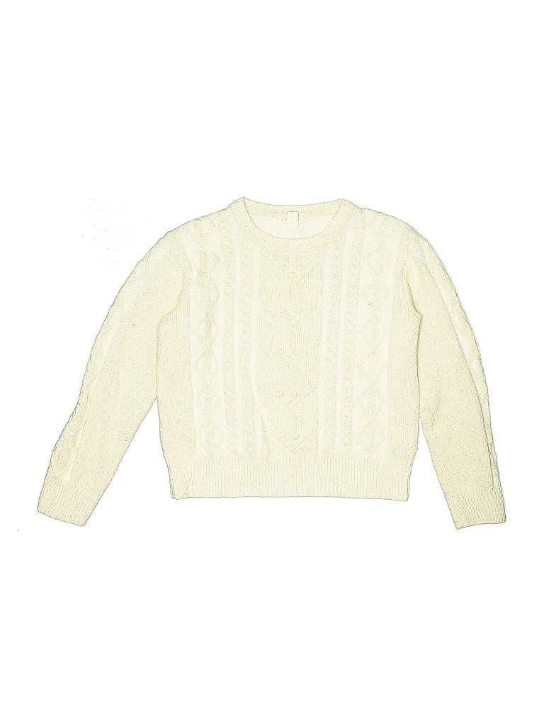 Crewcuts Ivory Long Sleeve Top Size 8 - 9 - photo 1