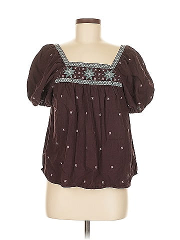Madewell Short Sleeve Blouse (view 1)