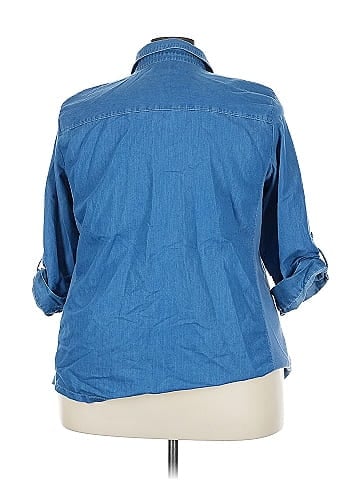 Emily Daniels 3/4 Sleeve Button-Down Shirt (view 2)