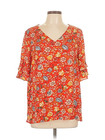 PREMISE Short Sleeve Blouse (view 1)