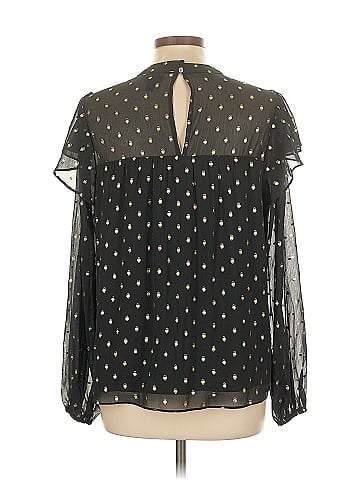Scoop Long Sleeve Blouse (view 2)