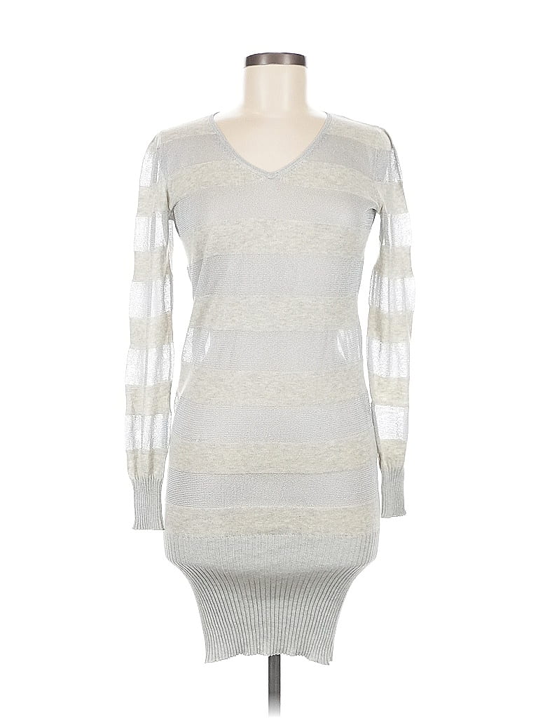 Pre-owned Adriano Goldschmied Pullover Sweater In White